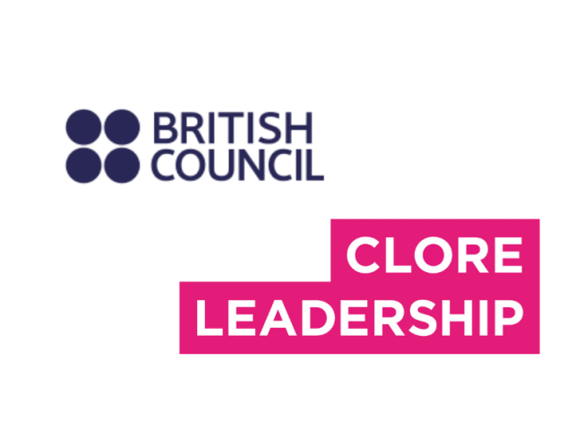 British Council and Clore Leadership logos