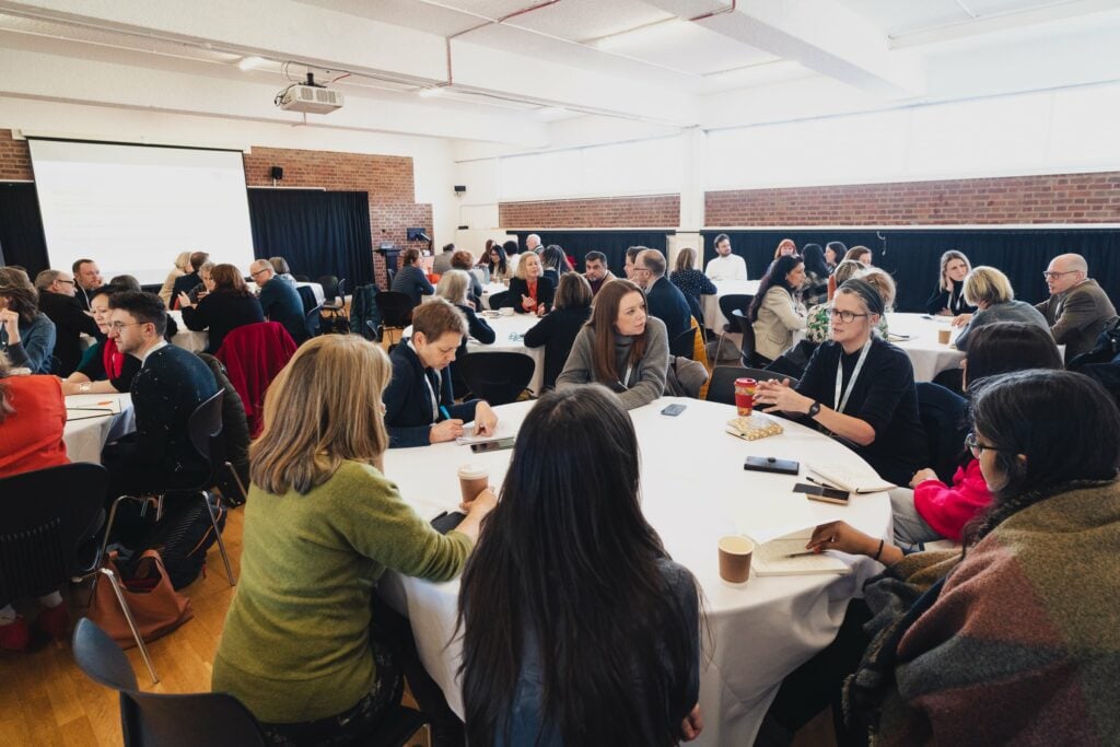 Roundtable discussion groups at the 2023 Governance Now Conference