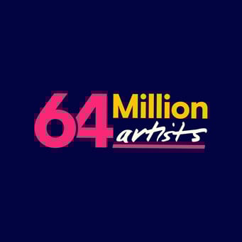 64 Million Artists logo